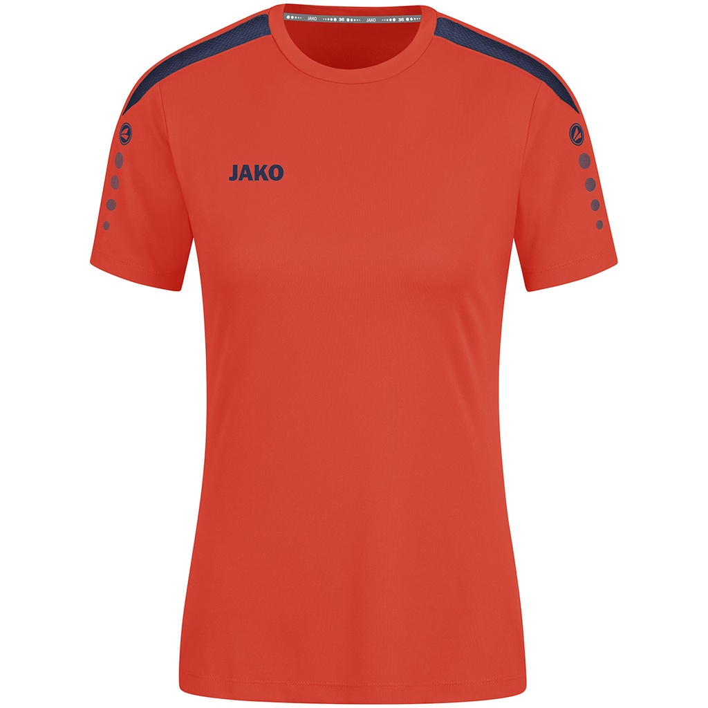 Jako Power T-Shirt orangerot Damen