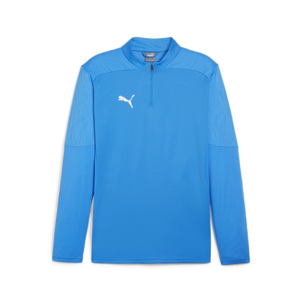 Puma teamFINAL Training 1/4 Zip Sweatshirt blau