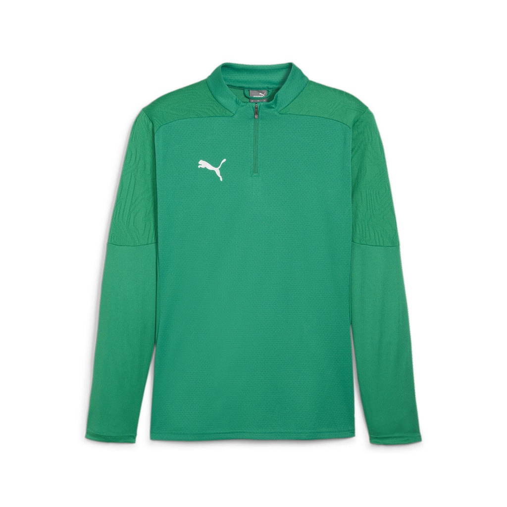 Puma teamFINAL Training 1/4 Zip Sweatshirt grün