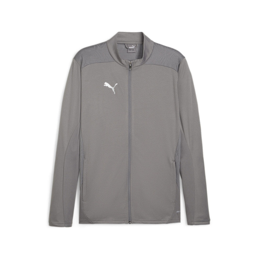 Puma teamFINAL Trainingsjacke grau