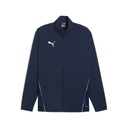 Puma teamGOAL Sideline Trainingsjacke dunkelblau