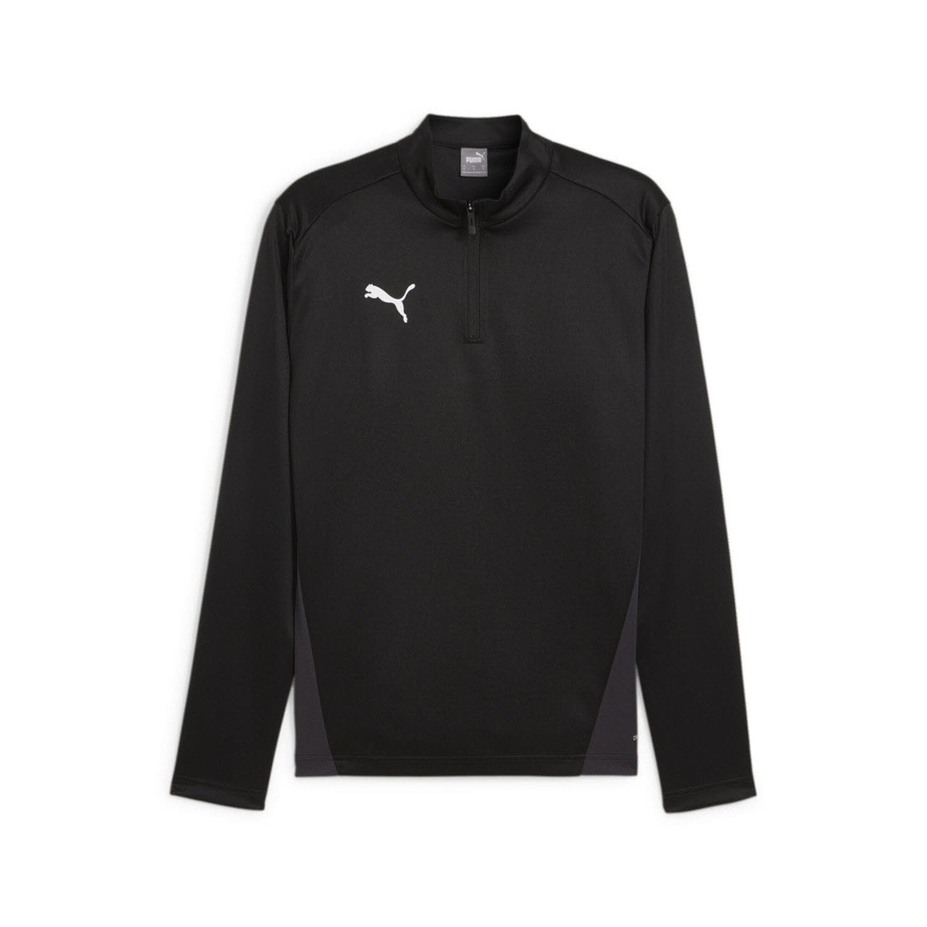 Puma teamGOAL Training 1/4 Zip Sweatshirt schwarz