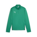 Puma teamGOAL Training 1/4 Zip Sweatshirt grün Kinder