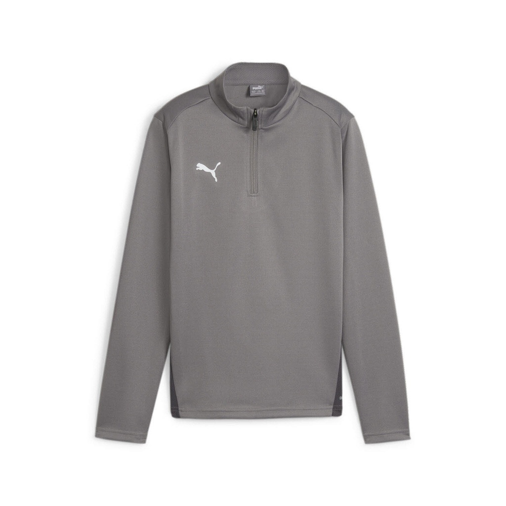 Puma teamGOAL Training 1/4 Zip Sweatshirts grau Kinder