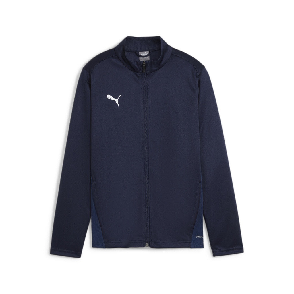 Puma teamGOAL Trainingsjacke dunkelblau Kinder