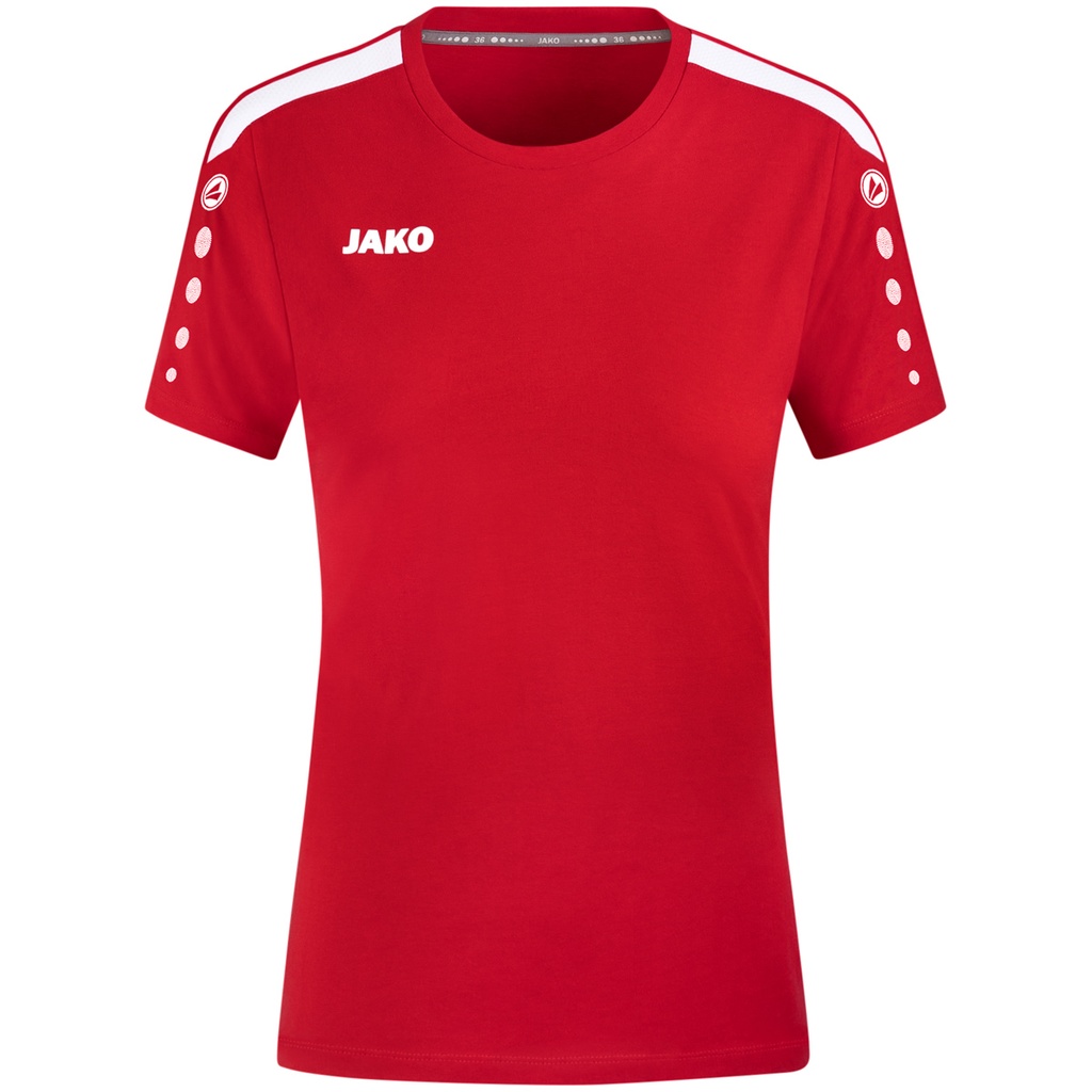 Jako Power T-Shirt rot Damen