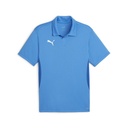 Puma teamGOAL Polo-Shirt blau