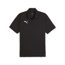 Puma teamGOAL Polo-Shirt schwarz 