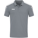 Jako Power Polo-Shirt grau