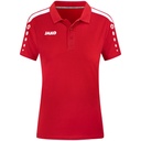 Jako Power Polo-Shirt rot Damen