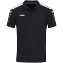 Jako Power Polo-Shirt schwarz-weiß Kinder