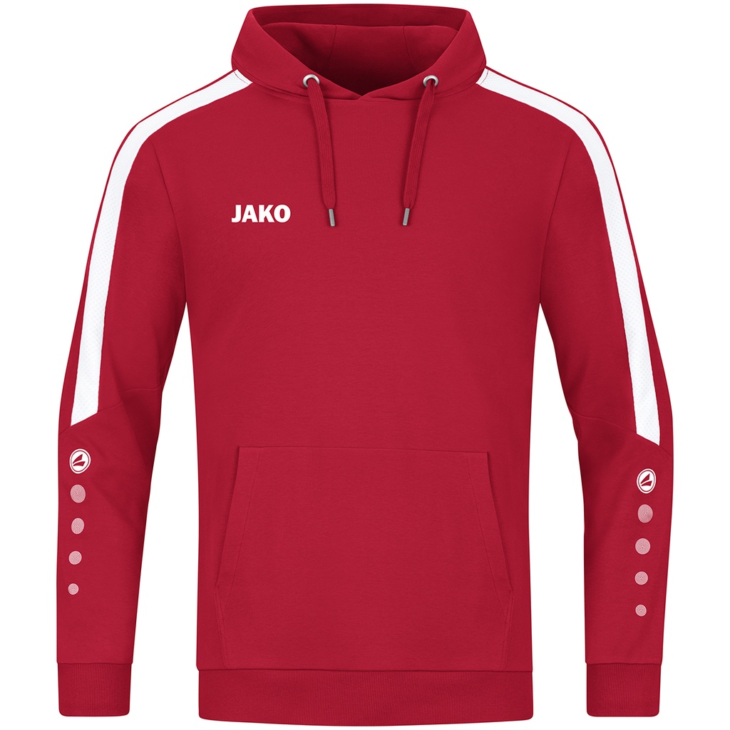 Jako Power Kapuzenpullover rot