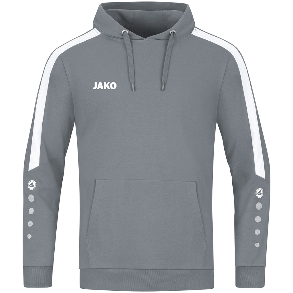 Jako Power Kapuzenpullover grau