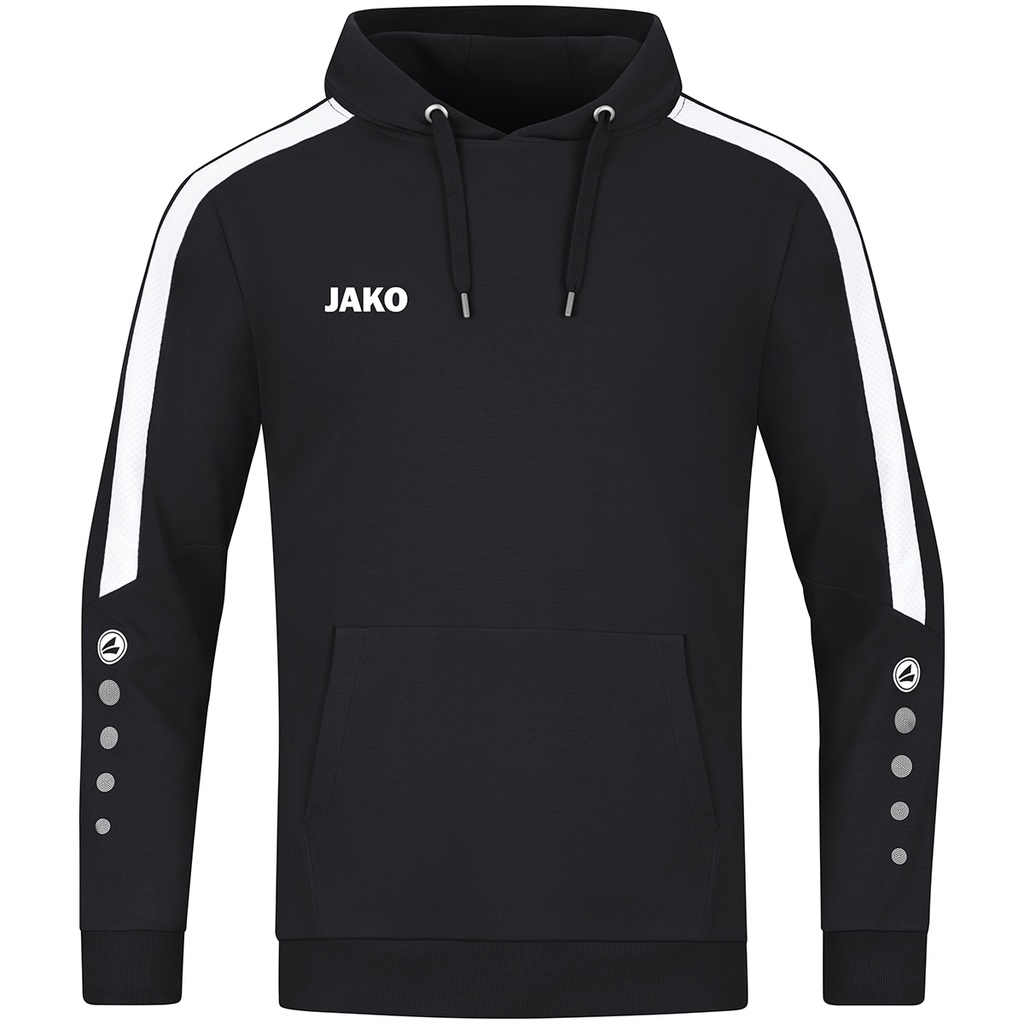 Jako Power Kapuzenpullover schwarz-weiß Kinder