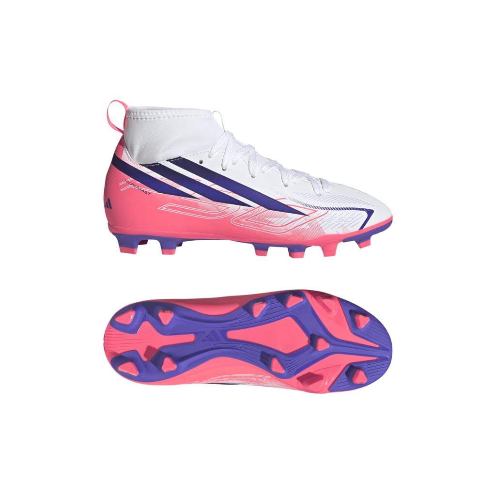 adidas F50 Hyperfast Club Mid MG Fußballschuhe mehrfarbig Kinder  