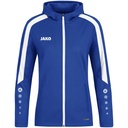 Jako Power Kapuzenjacke blau Damen