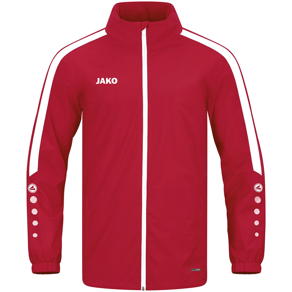 Jako Power Allwetterjacke rot