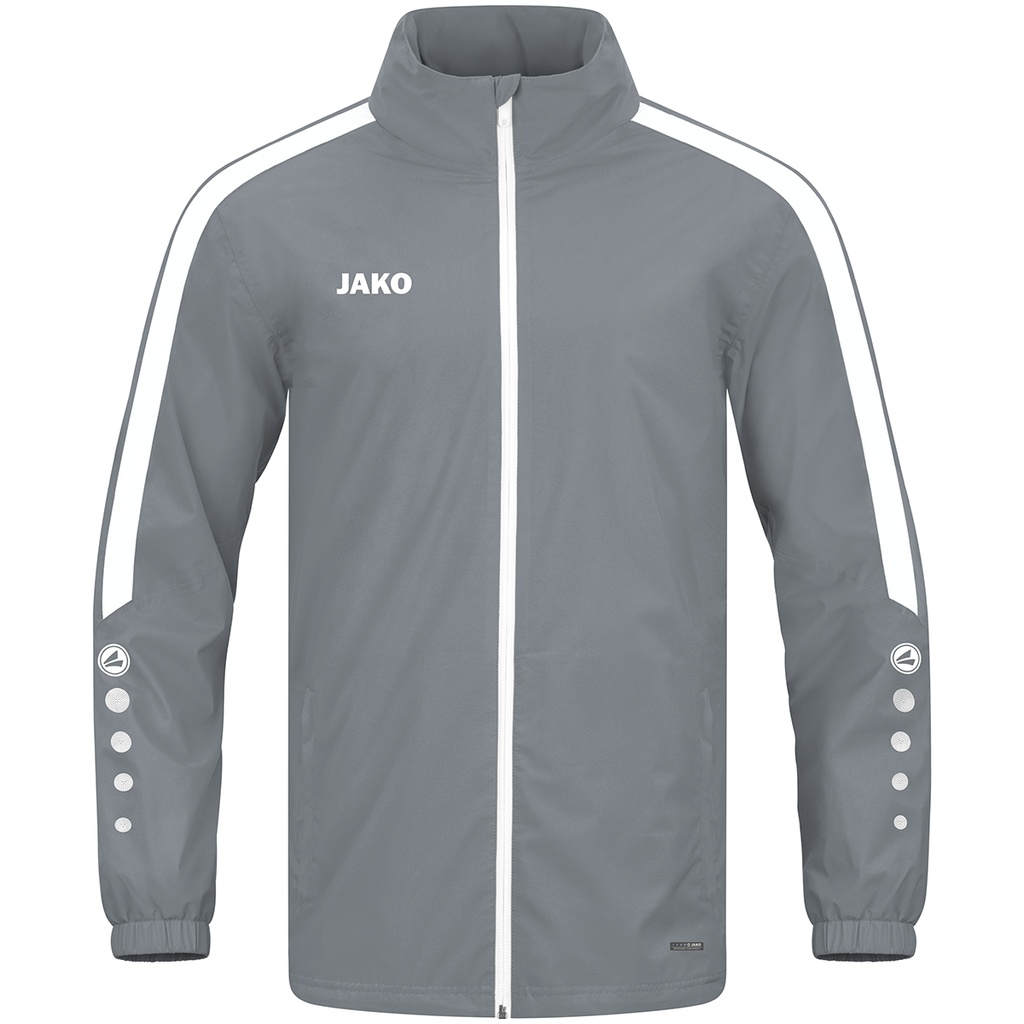 Jako Power Allwetterjacke grau Kinder