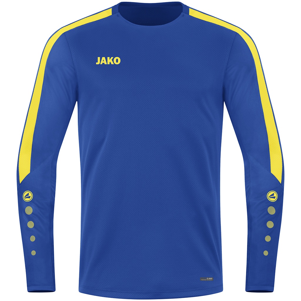 Jako Power Sweatshirt blau-gelb