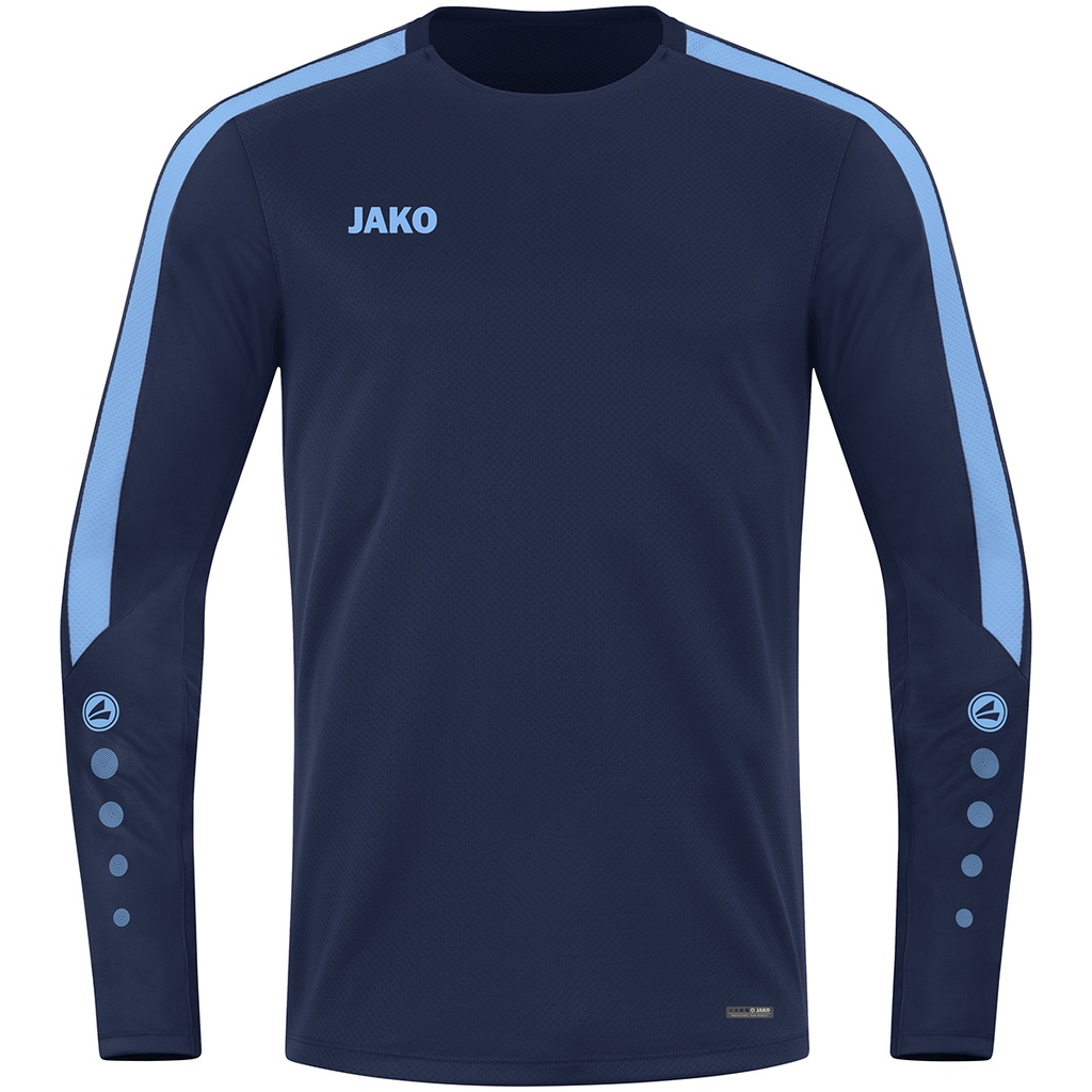 Jako Power Sweatshirt dunkelblau-hellblau Kinder