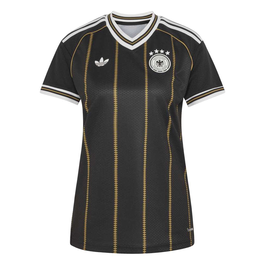 adidas DFB 26 Ausweichtrikot schwarz Damen