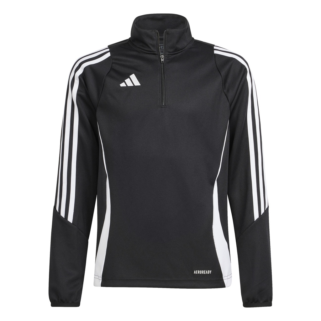 adidas Tiro 24 Zip-Trainingstop schwarz Kinder