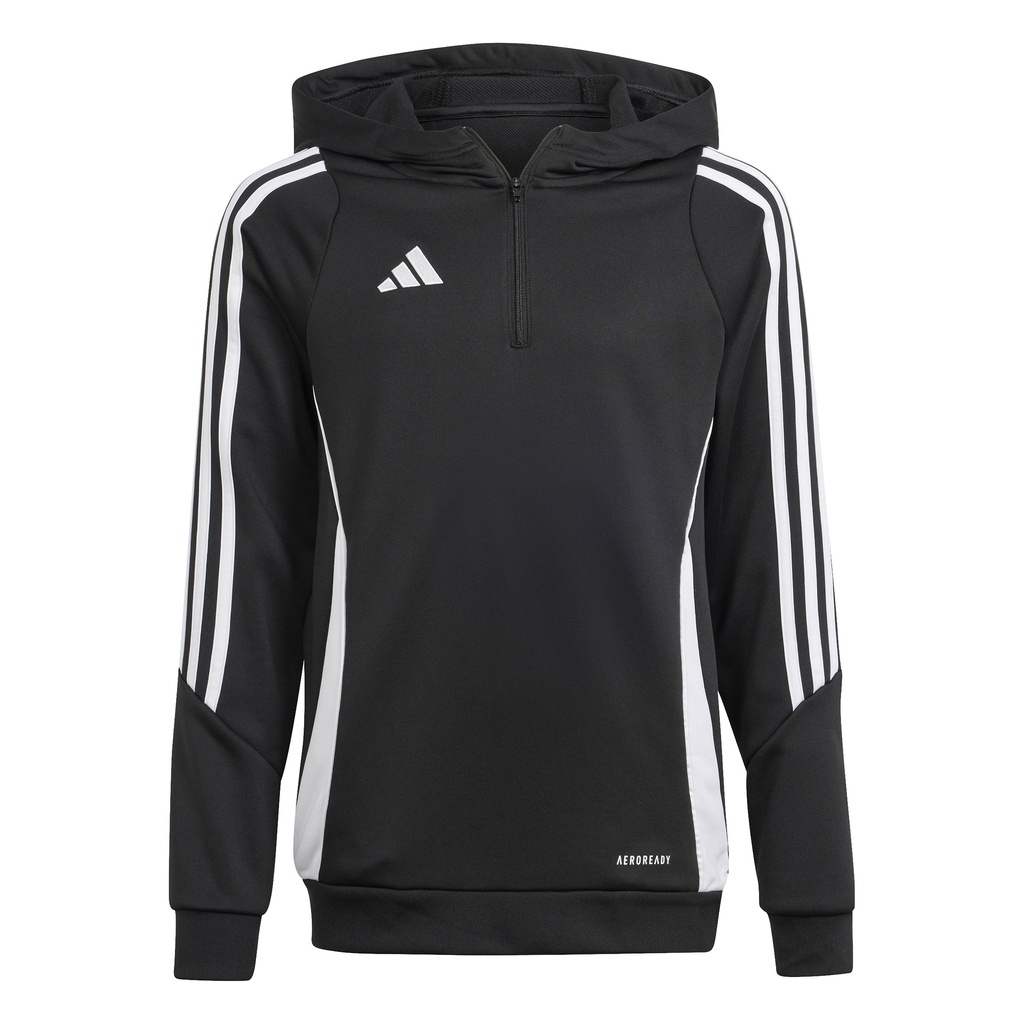 adidas Tiro 24 Trainingshoodie schwarz Kinder