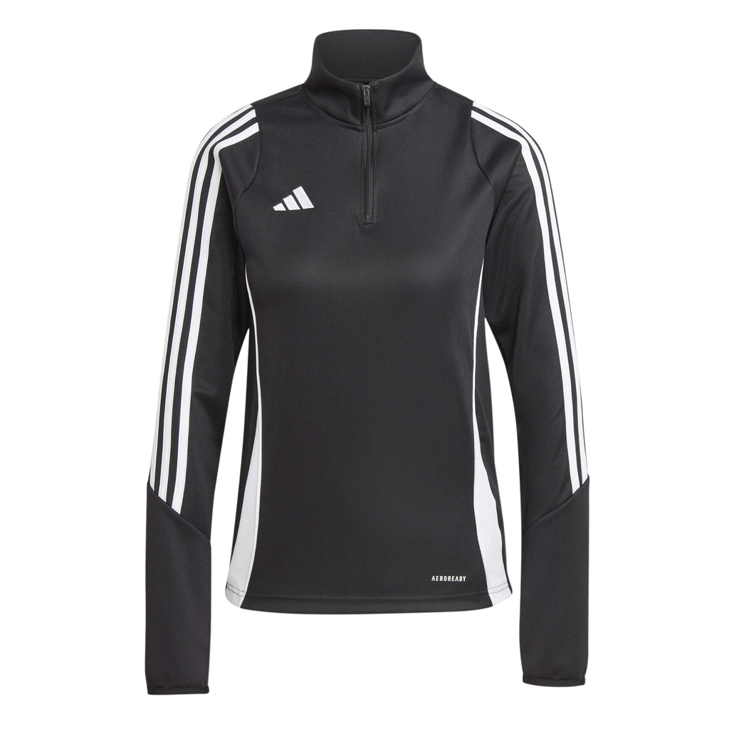 adidas Tiro 24 Zip-Trainingstop schwarz Damen