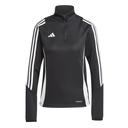 adidas Tiro 24 Zip-Trainingstop schwarz Damen