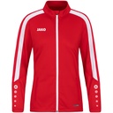 Jako Power Polyesterjacke rot Damen