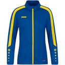 Jako Power Polyesterjacke blau-gelb Damen