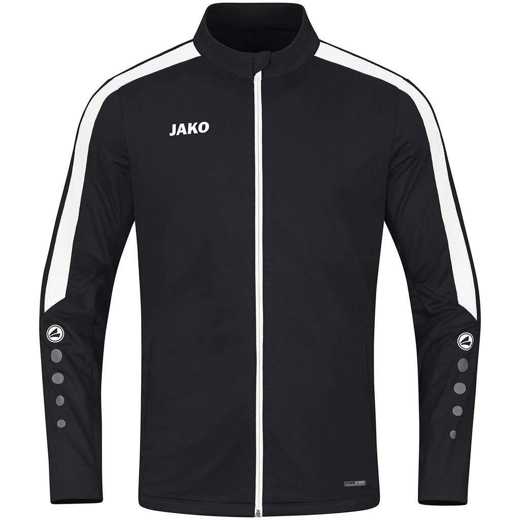 Jako Power Polyesterjacke schwarz Kinder