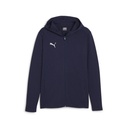 Puma teamFINAL Kapuzenjacke dunkelblau