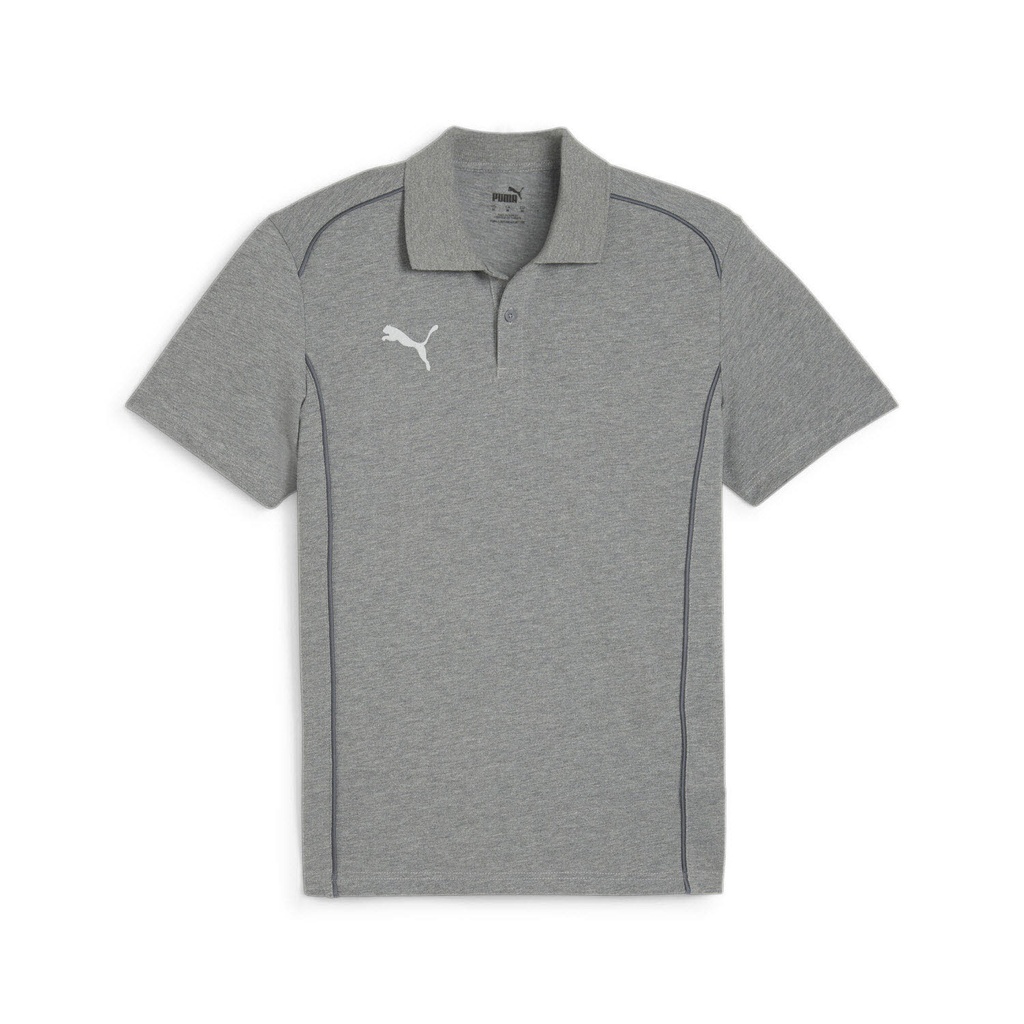 Puma teamFINAL Casuals Polo-Shirt grau