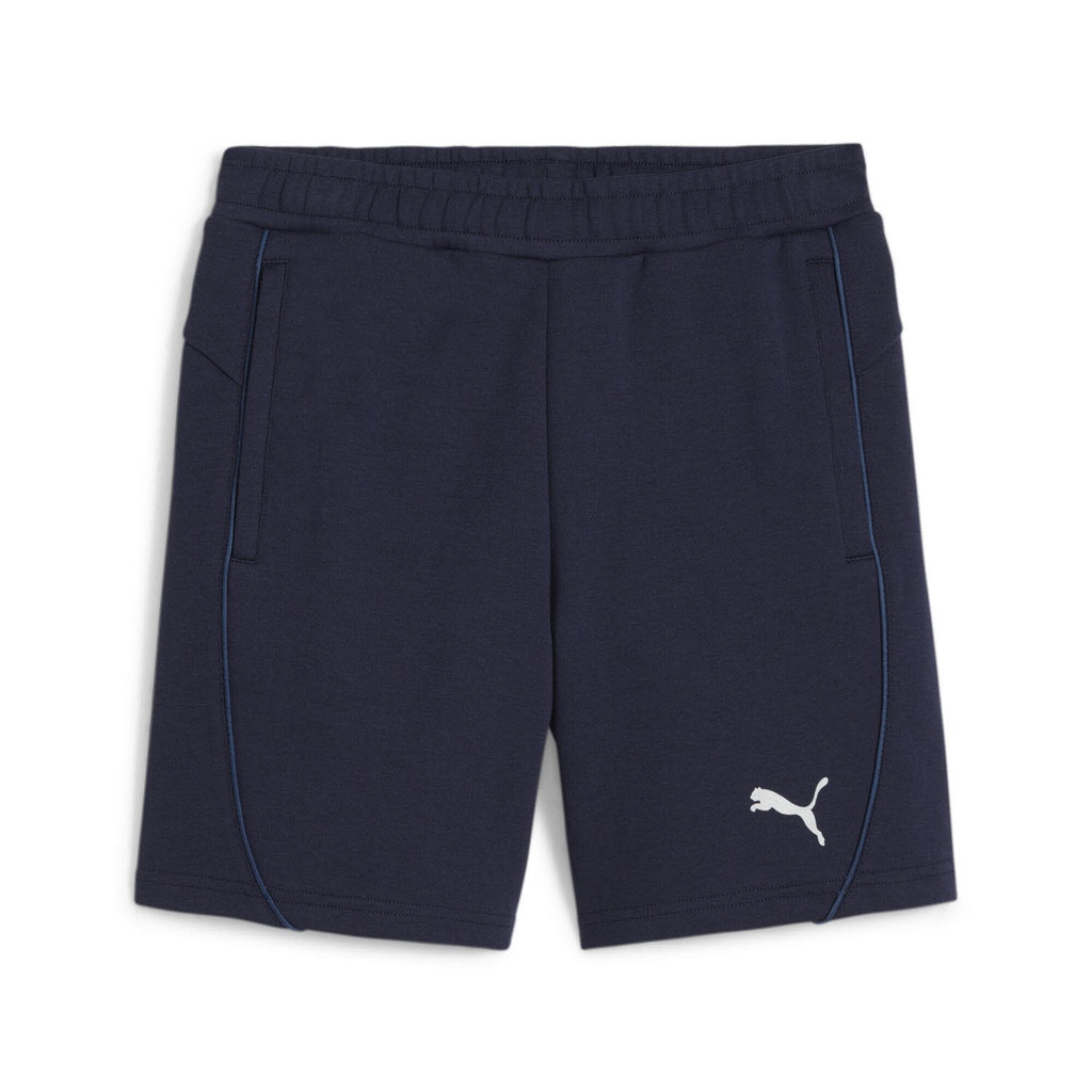 Puma teamFINAL Casuals Shorts dunkelblau Kinder