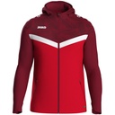 Jako Iconic Kapuzenjacke rot-weinrot