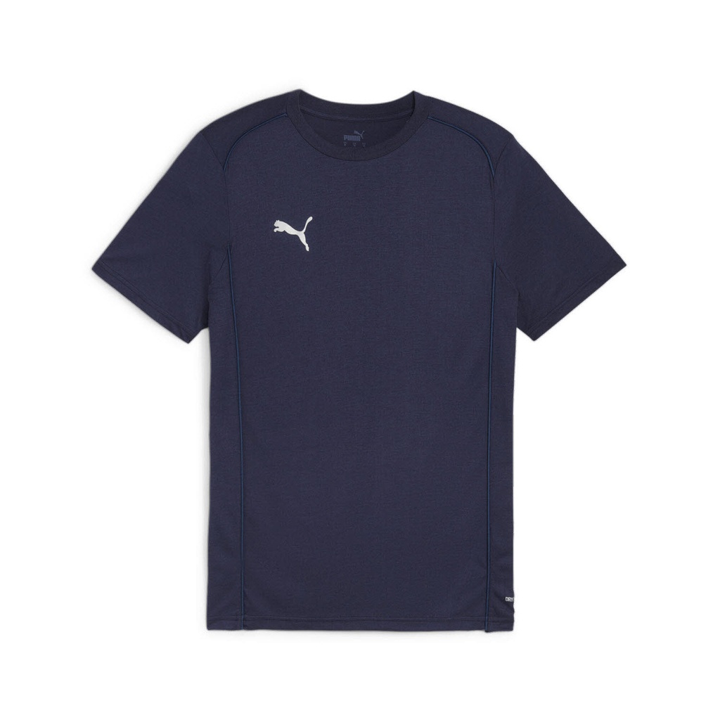 Puma teamFINAL Casuals T-Shirt dunkelblau