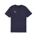 Puma teamFINAL Casuals T-Shirt dunkelblau