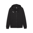 Puma teamGOAL Casuals Kapuzenjacke schwarz