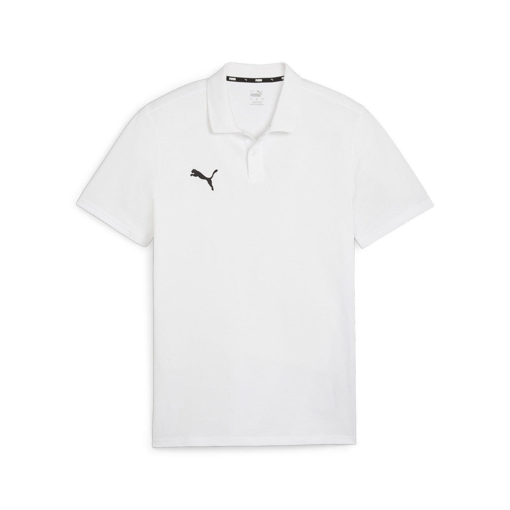 Puma teamGOAL Casuals Polo-Shirts weiß