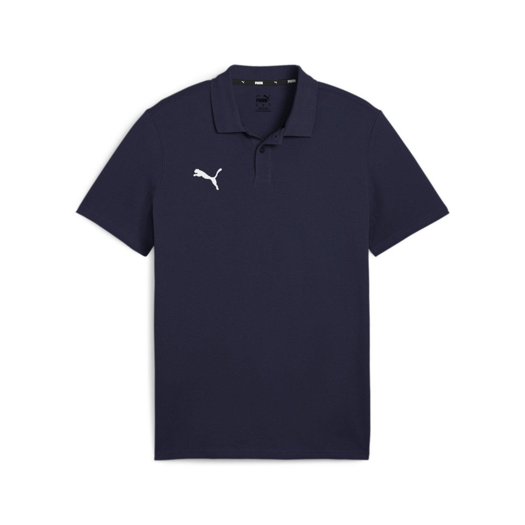 Puma teamGOAL Casuals Polo-Shirt dunkelblau