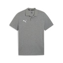 Puma teamGOAL Casuals Polo-Shirt grau