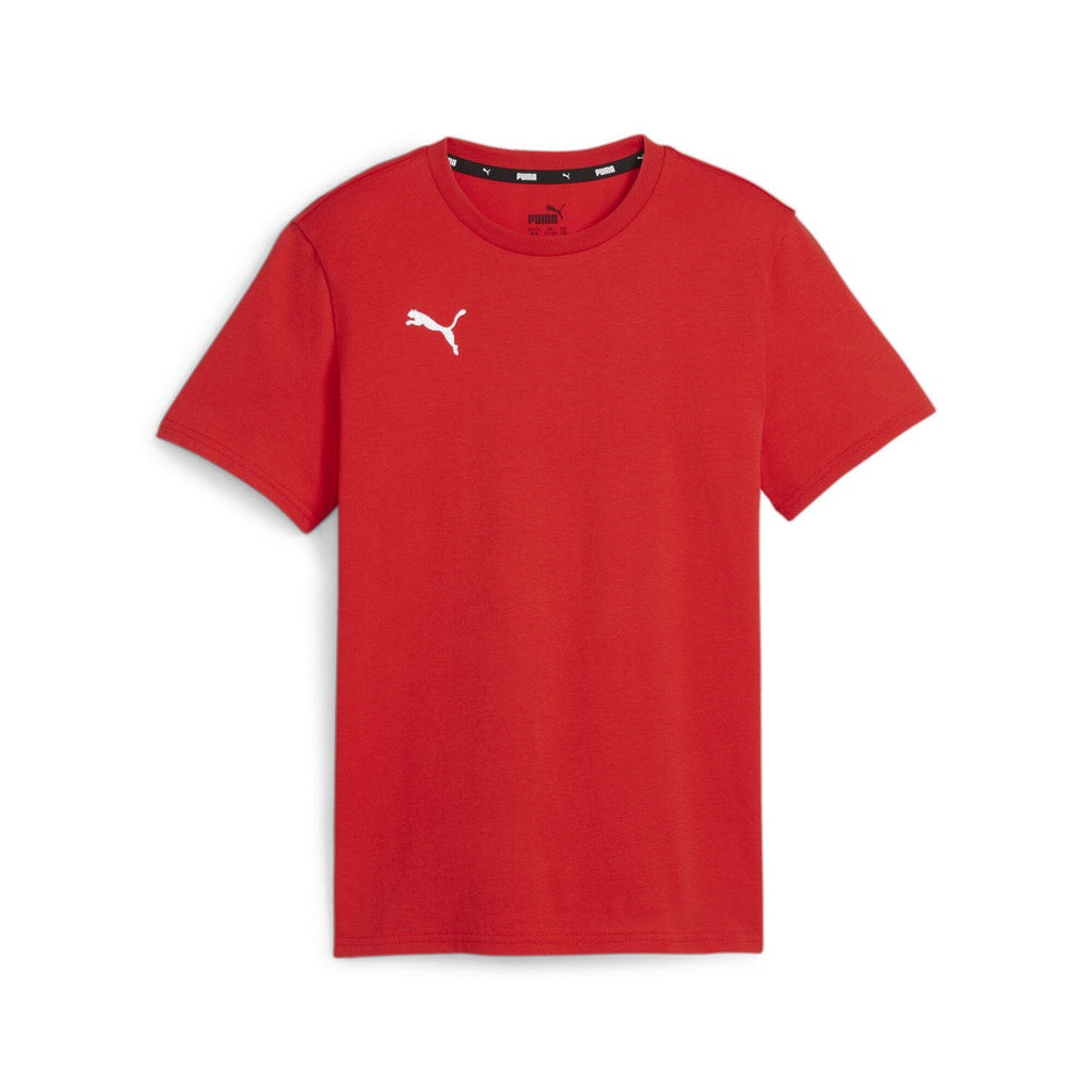 Puma teamGOAL Casuals T-Shirt rot Kinder