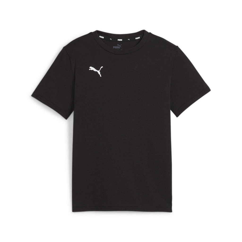 Puma teamGOAL Casuals T-Shirt schwarz Kinder