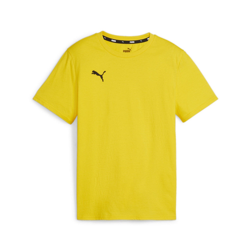 Puma teamGOAL Casuals T-Shirt gelb Kinder