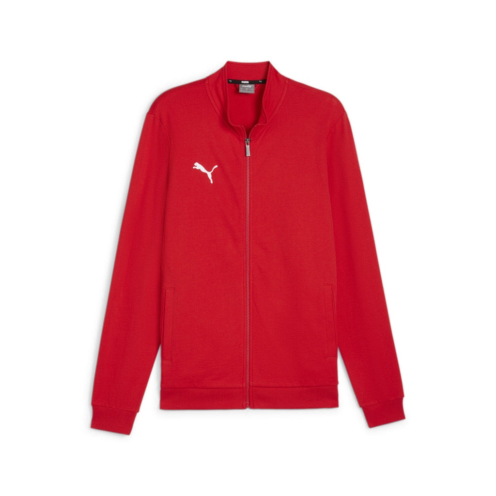 Puma teamGOAL Casual Trainingsjacke rot