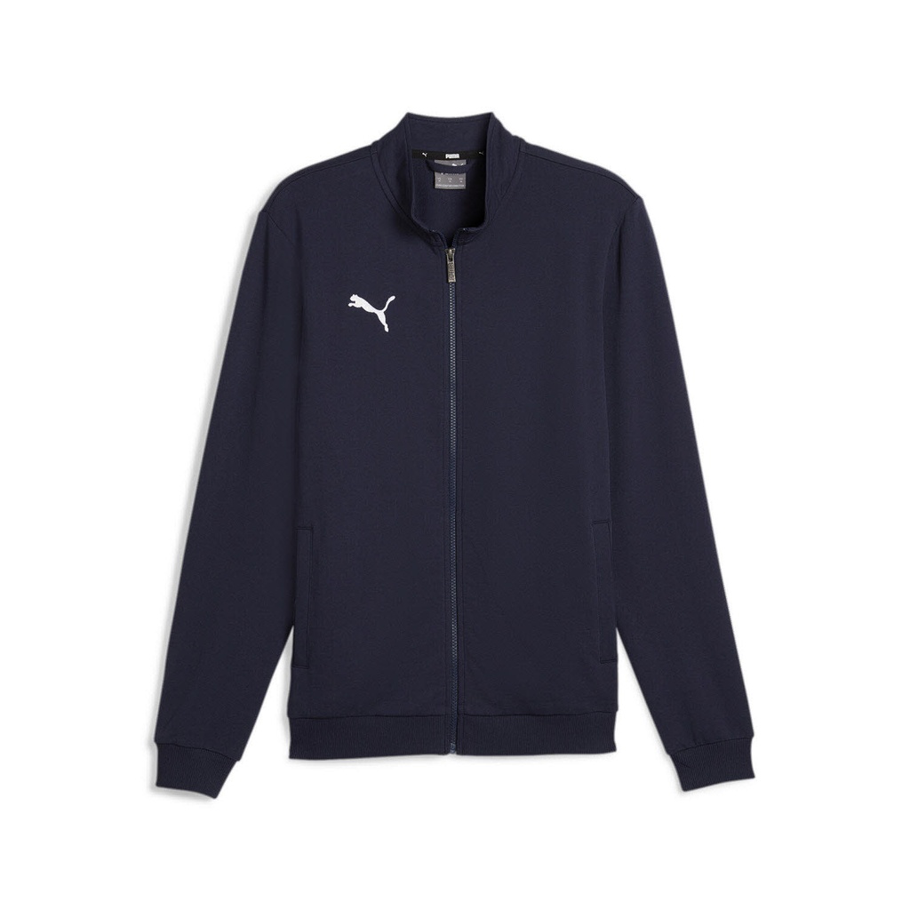 Puma teamGOAL Casual Trainingsjacke dunkelblau