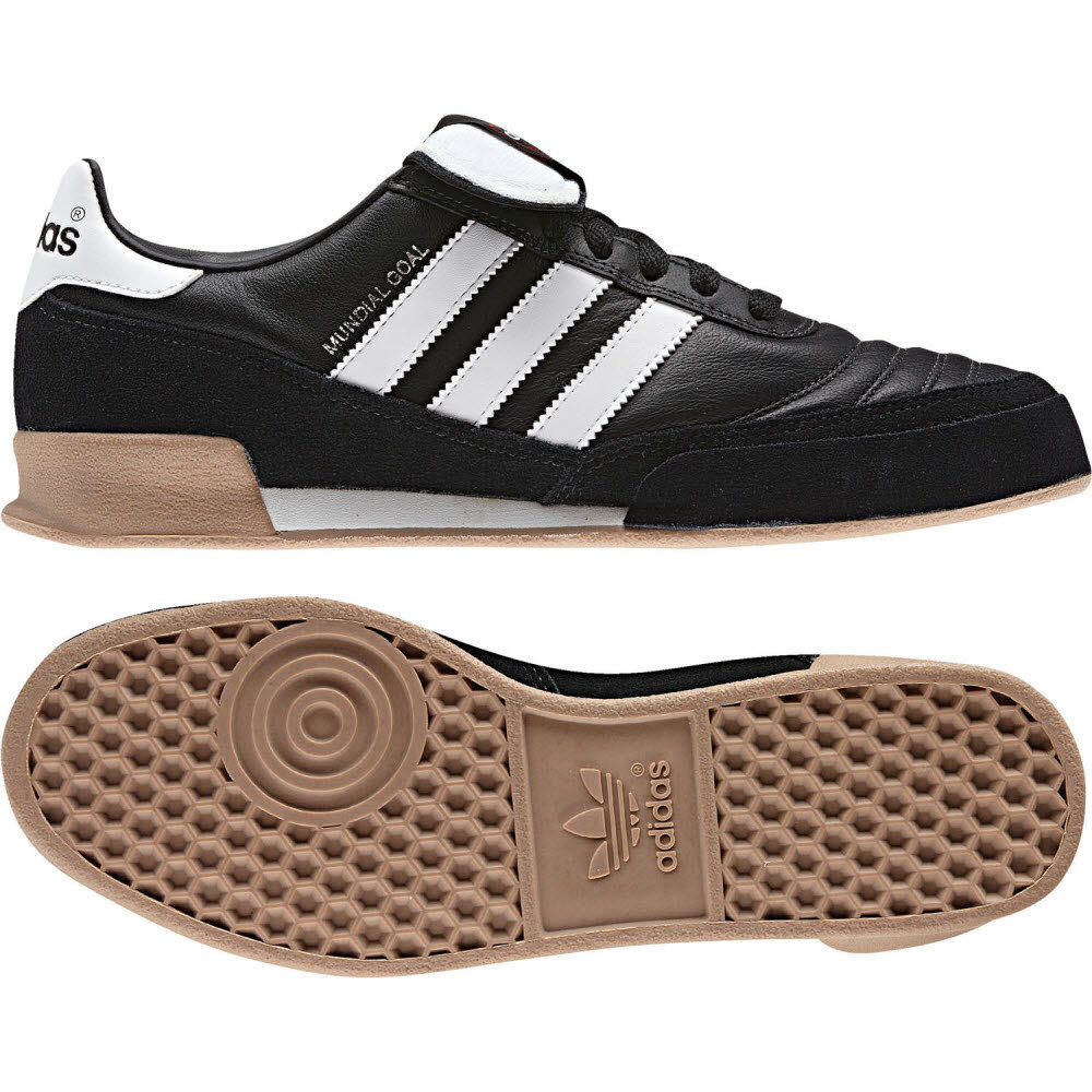 adidas Mundial Goal  Halle Fußballschuhe schwarz unisex