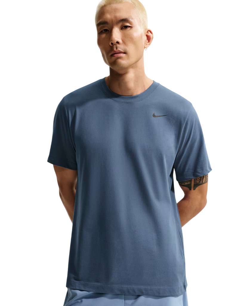 Nike Dri-FIT Fitness T-Shirt blau