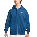 Nike Club Fleece Kapuzenjacke blau